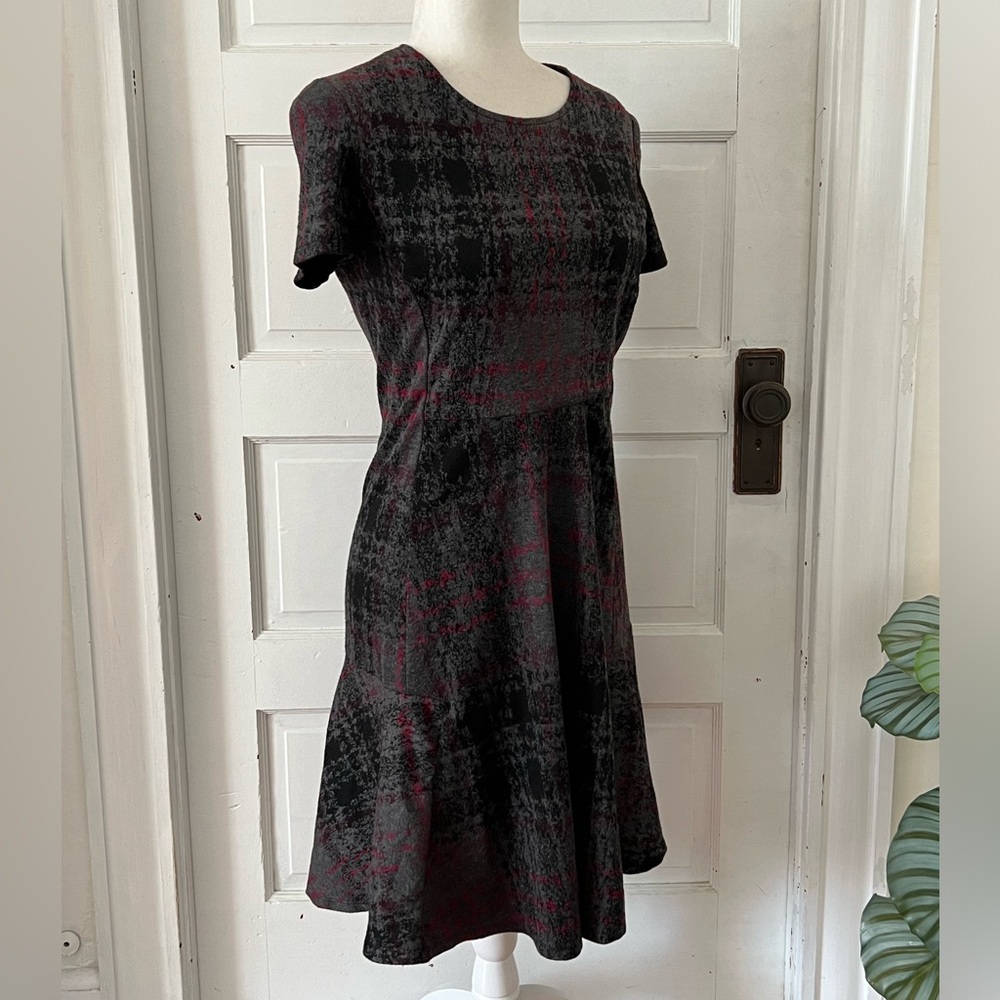 Betsey Johnson | Plaid Knit Dress